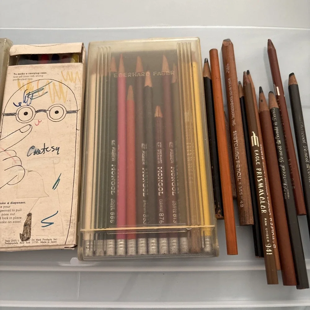 Huge Lot 40+ Vintage‎ Mechanical Pencil Leads Koh-I-Noor, Eagle, markers Japan